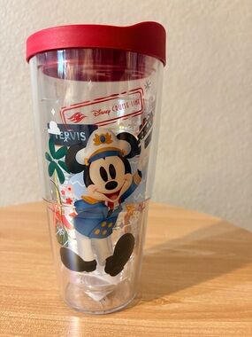Disney Cruise Line DCL Tervis Minnie Mickey Mouse Insulated Tumbler New 24 Oz